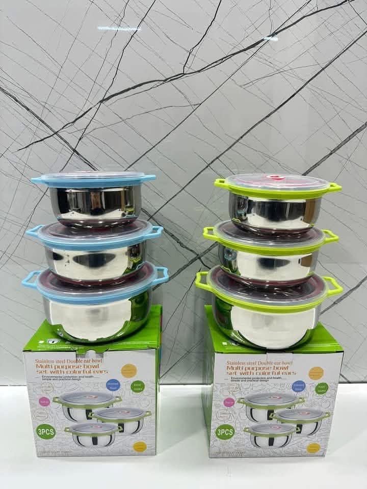 Set de Bols en Inox